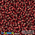 Бисер японский Miyuki круглый RR 10/0 №11D, Красный темный (BIS-047536)