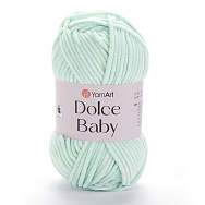 Пряжа YarnArt Dolce Baby 50 г, 85 м, Мятная 753 (YAR-061647)