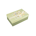 Подарочная коробка Прямоугольная, 19х12х6,5 см, Зеленая (UPK-060657)