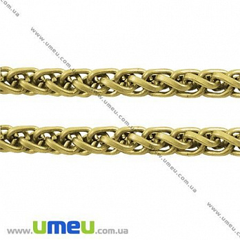 Ланцюг, Золото, 6х4 мм (ZEP-007775)