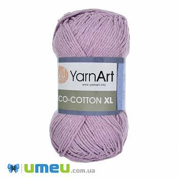 Пряжа YarnArt Eco-cotton XL 200 г, 220 м, Сиреневая светлая 771, 1 моток (YAR-038376)