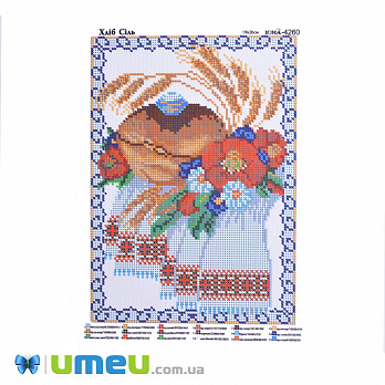 Схема для выш. бісером Юма, Хліб Сіль, 26х19 см (UPK-048211)