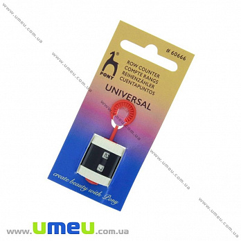 Лічильник рядів універсальний PONY (Індія), для спиць 2-10 мм (YAR-030149)