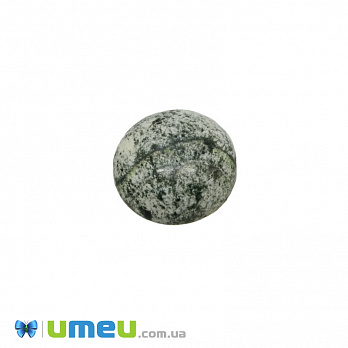 Кабошон нат. камінь Серпентин (Змійовик), Круглий, 9,8 мм (KAB-028854)