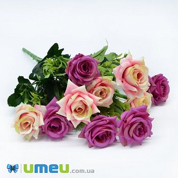 Букет роз, 44 см, Розово-малиновый (DIF-044700)