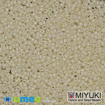 Бісер японський Miyuki круглий RR 15/0 №594, Кремовий (BIS-045868)
