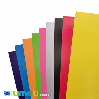Бумага цветная на клеевой основе TIKI, А4, 10 цветов, 10 листов, 80 г/м2, 1 набор (DIF-023817)