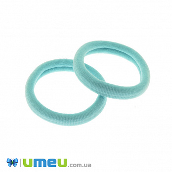 Резинка для волосся мікрофібра, 52 мм, Бірюзова (OSN-041713)