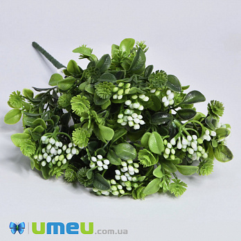 Гілка з ягодами, 30 см, Біла (DIF-048306)