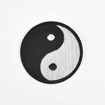 Термоаплікація Інь-Янь, 5 см (APL-060044)