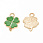 /p54706-podveska-metal-klever-zeleniy-zoloto-18x13x1-6-mm/