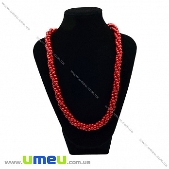 [Архів] Намиста з натурального каменю Джгут Корал (прес.), 49 см (BUS-028713)