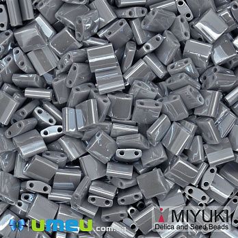 Бісер японський Miyuki TILA №443, 5х5 мм, Сірий (BIS-046050)