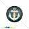 /p17653-kaboshon-stekl-s-printom-morskoy-yakor-16-mm-krugliy/