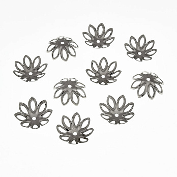 Обниматели, Темное серебро, 14х4 мм (OBN-020334)