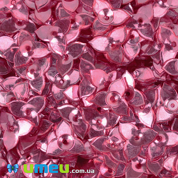 Паєтки Індія квіти, 10 мм, Малинові (PAI-051126)