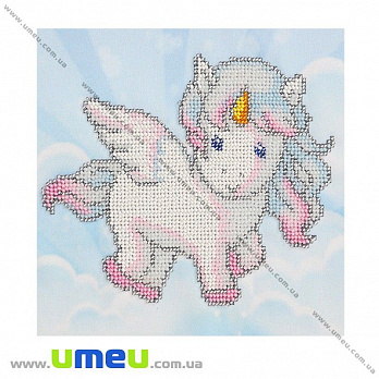 Схема для виш. бісером VDV, Єдиноріг Т-483, 17х17 см (SXM-029278)