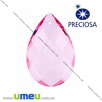 [Архів] Підвіска Preciosa 505 Light Pink, 39х25 мм, Крапля (POD-009912)