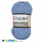 Пряжа YarnArt Cotton Soft 100 г, 600 м, Синя світла 15, 1 моток (YAR-038329)