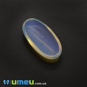 Кабошон нат. камінь опал (Місячний камінь) (2 сорт), Овал, 30х15 мм (KAB-042019)