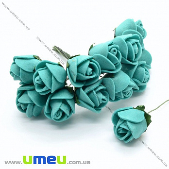 Роза латексная, 15 мм, Изумрудная, 1 шт (DIF-015463)