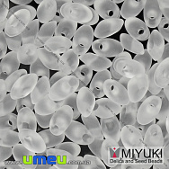 Бісер японський Miyuki LMA №131F, 4х7 мм, Білий матовий (BIS-036713)