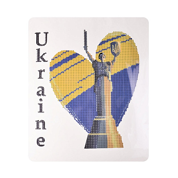 Набор алмазной живописи на картоне 25х21 см, Ukraine (SXM-056418)
