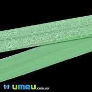 Трикотажна бейка, 15 мм, М'ятна (LEN-039464)