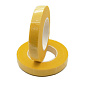 Тейп стрічка (флористична) 12 мм, Жовта, 1 моток (DIF-018102)