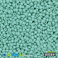 Бисер чешский №245/03164, Бирюзовый светлый, Натуральный, 10/0 (BIS-014144)
