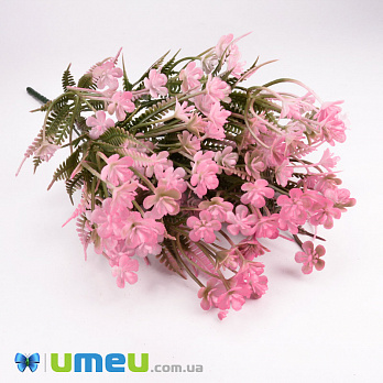 Букет дрібноцвіту, 34 см, Рожевий (DIF-050757)