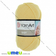 Пряжа YarnArt Baby 50 г, 150 м, Жовта 315, 1 моток (YAR-025248)