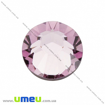 Стрази скляні неклейові SS6 (2,0 мм), Бузкові (STR-005122)