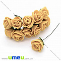 Роза латексная, 15 мм, Горчичная, 1 шт (DIF-033300)