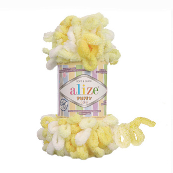 Пряжа Alize Puffy Color 100 г, 9,2 м, №5921 (YAR-056904)