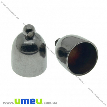 Колпачок металлический, 14х10 мм, Черный (OBN-020340)