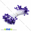 Тычинки на нитке маленькие, Фиолетовые, 1 пучок (DIF-014971)