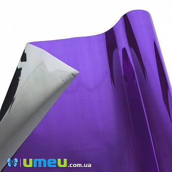 Упаковочная пленка Металлизированная, Фиолетовая, 60х100 см, 1 лист (UPK-039849)