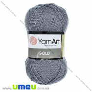 Пряжа YarnArt Gold 100 г, 400 м, Сіра 9044, 1 моток (YAR-025460)