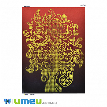 Схема для выш. бісером, Юма, Дерево достатку, 38х28 см (UPK-049758)