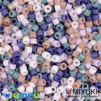 Бісер японський Miyuki Delica 11/0 DBmix52, Різнокольоровий (BIS-049696)