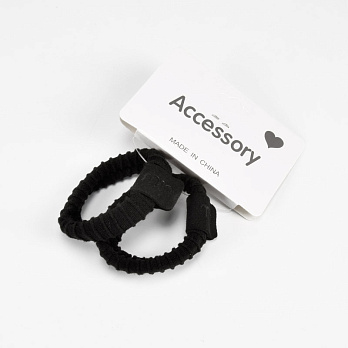 Резинки для волос, 45 мм, Черные (OSN-041393)