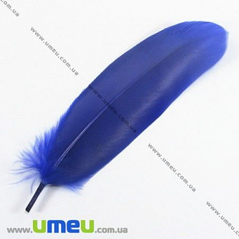 Перья Утиные, Синие (Ультрамарин), 7-15 см, 1 уп (10 шт) (PER-002764)
