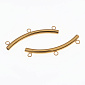 Намистина з нержавіючої сталі Трубочка, 50х4 мм, Золото (STL-055712)
