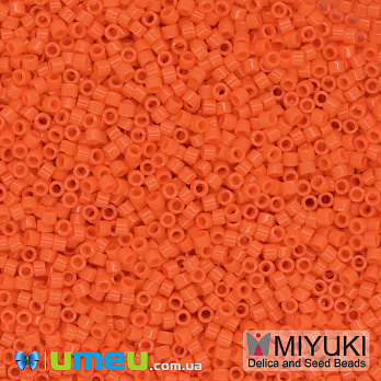 Бисер японский Miyuki Delica 11/0 DB722, Оранжевый (BIS-047481)