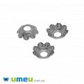 Обниматель из нержавеющей стали, 7 мм, Темное серебро (STL-039739)