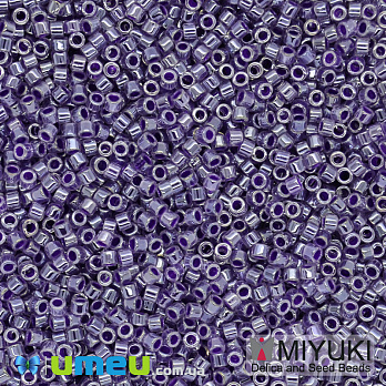 Бісер японський Miyuki Delica 11/0 DB250, Фіолетовий (BIS-047476)