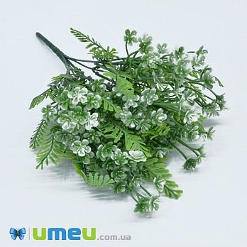 Букет мелкоцвета, 34 см, Белый, 1 шт (DIF-044964)