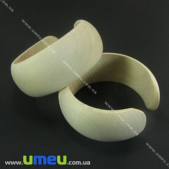 Дерев'яний браслет Деметра, 35 мм, Вільха (DEC-005005)