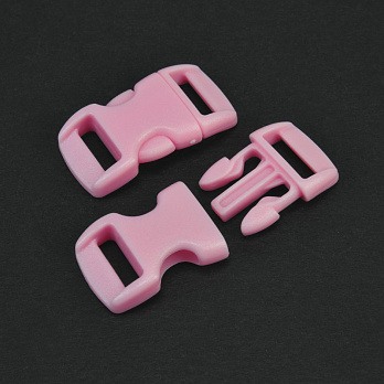 Фастекс пластиковый, 10 мм, Розовый (SEW-061878)